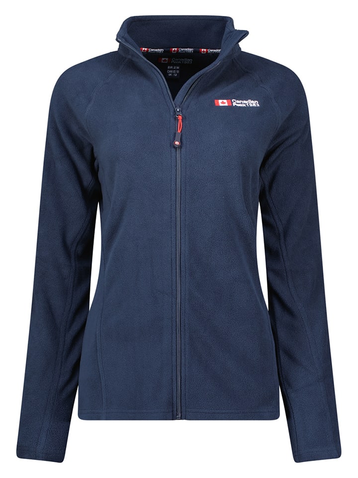 Fleece vest "Tugeak" donkerblauw