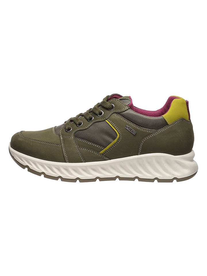 SALAMANDER Leder-Sneakers in Khaki günstig kaufen | limango