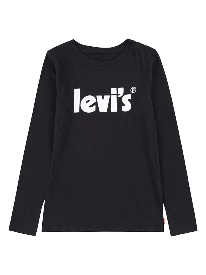 Longsleeve in Schwarz