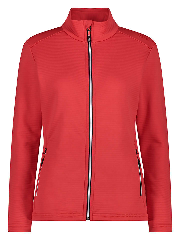 Fleece vest rood