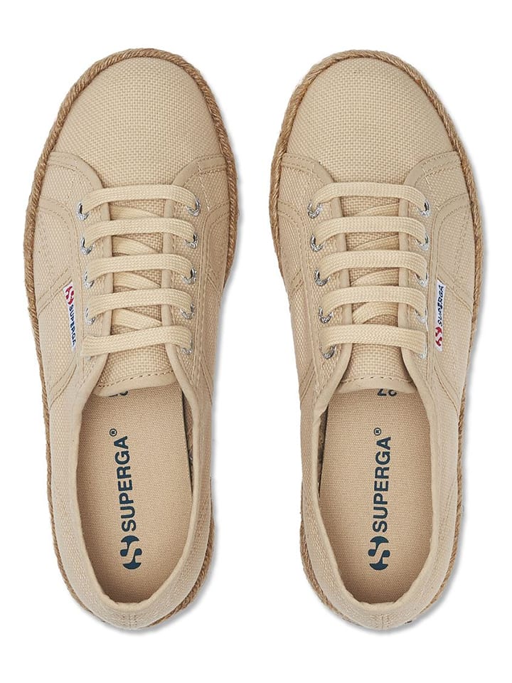 Superga Sneakers beige goedkoop kopen limango