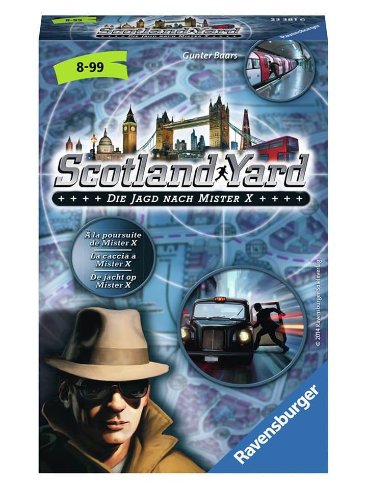 Brettspiel "Scotland Yard" - ab 8 Jahren
