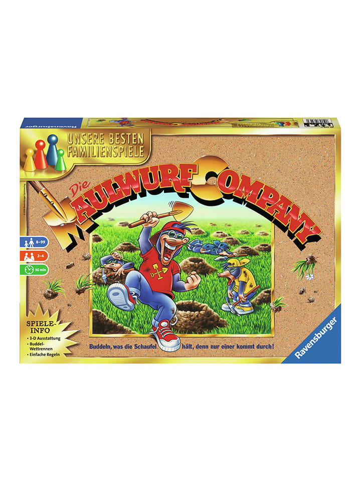 Brettspiel "Die Maulwurf Company" - ab 8 Jahren