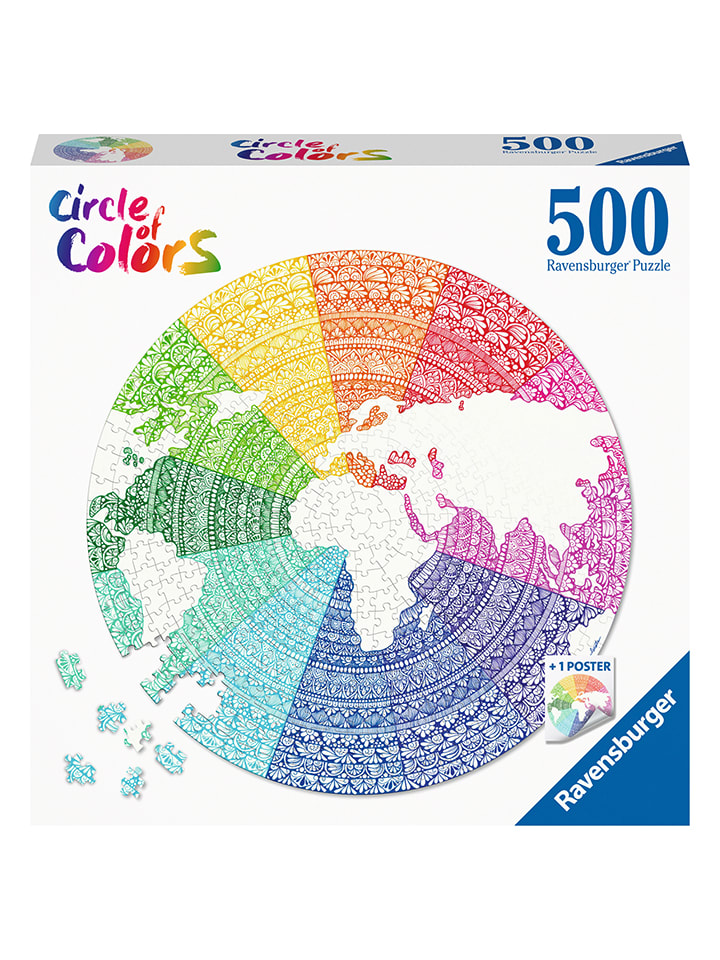 500tlg. Puzzle "Mandala" - ab 12 Jahren