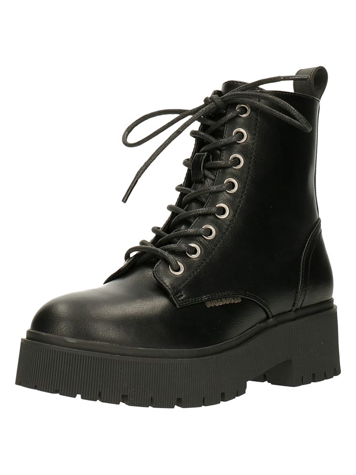 Bullboxer sales boots zwart
