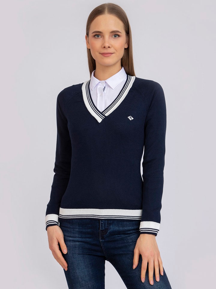 SIR RAYMOND TAILOR Pullover Tower in Dunkelblau gunstig kaufen limango