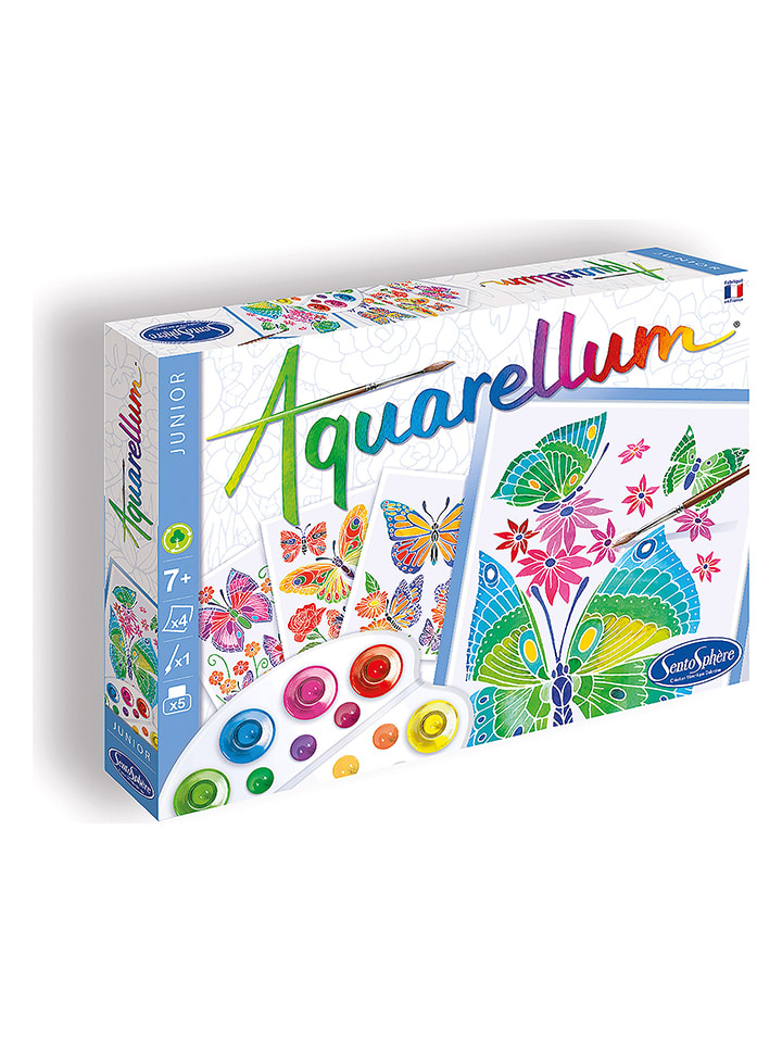 Aquarell-Malset "Junior Schmetterling & Blume" - ab 7 Jahren