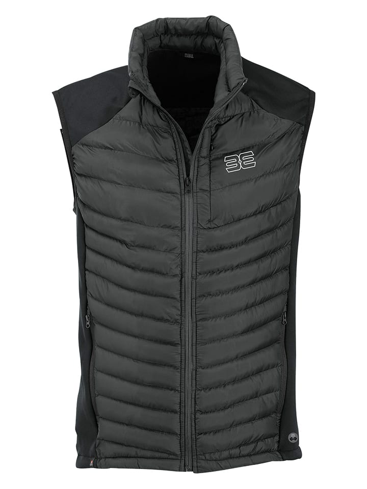Hybride bodywarmer "Brunnenkopf 3XT" zwart