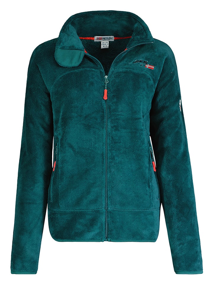 Fleecejacke "Upaline" in Dunkelgrün