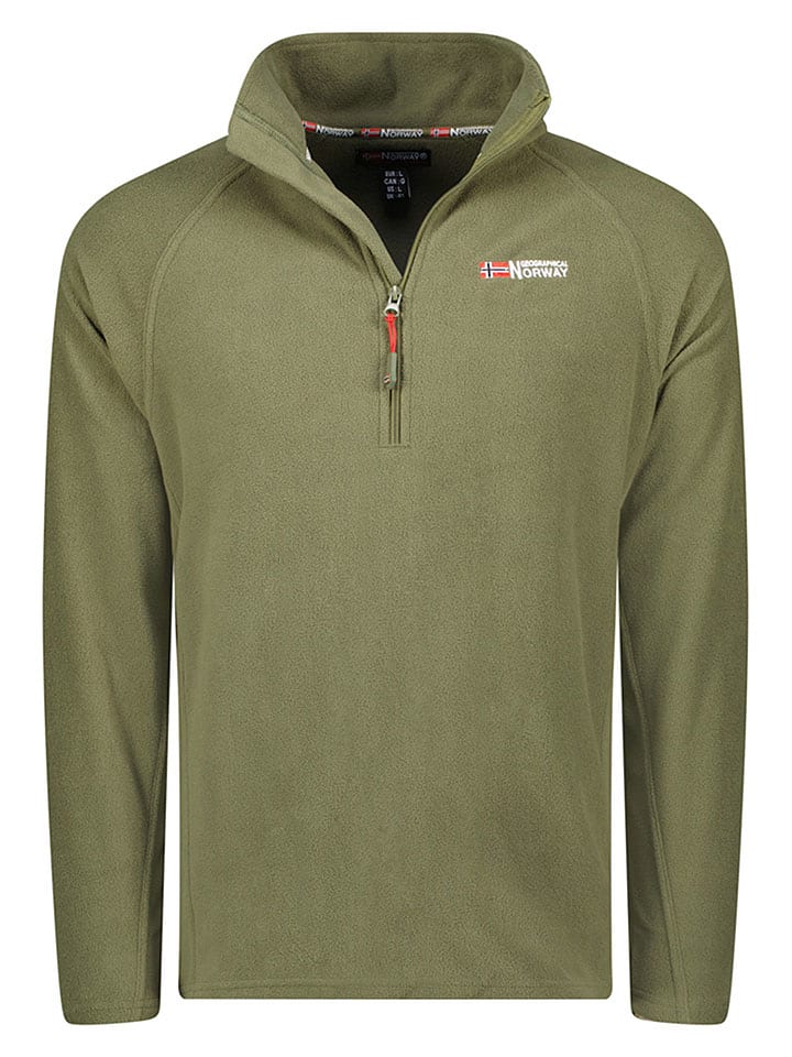 Bluza polarowa "Tug" w kolorze oliwkowym