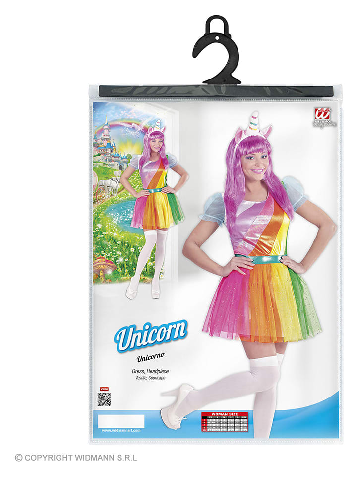 Carnival Party 2tlg. Kostum Einhorn in Bunt gunstig kaufen limango