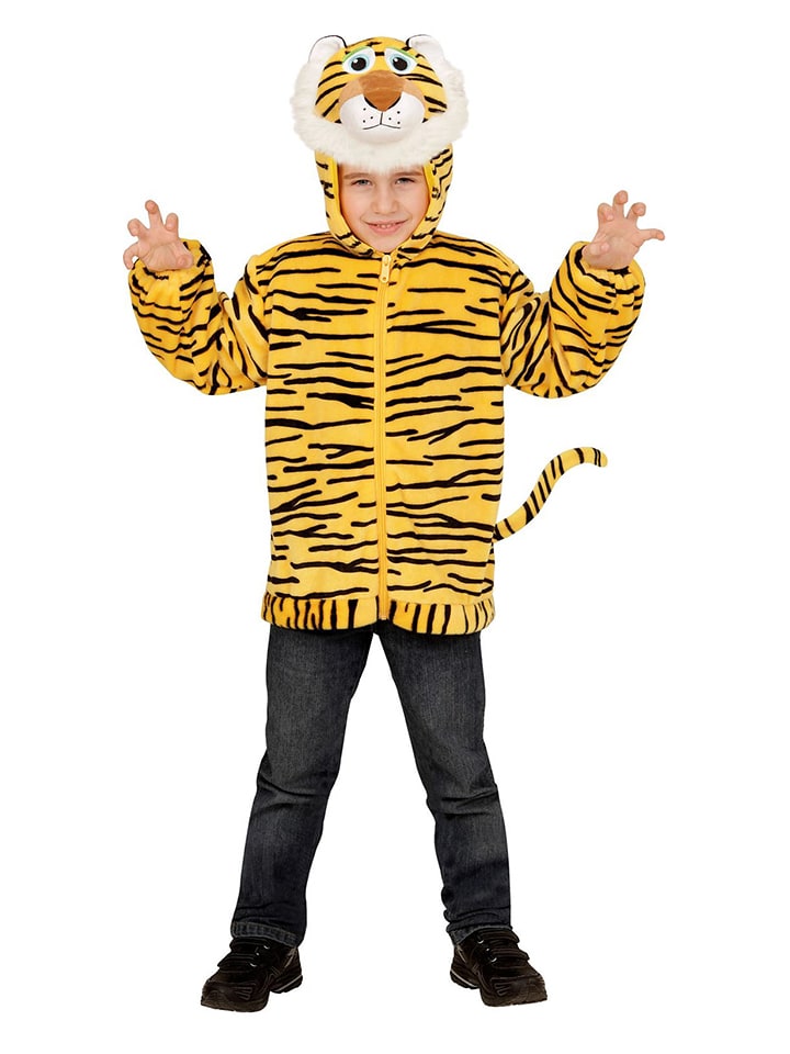 Kostümoberteil "Tiger" in Gelb