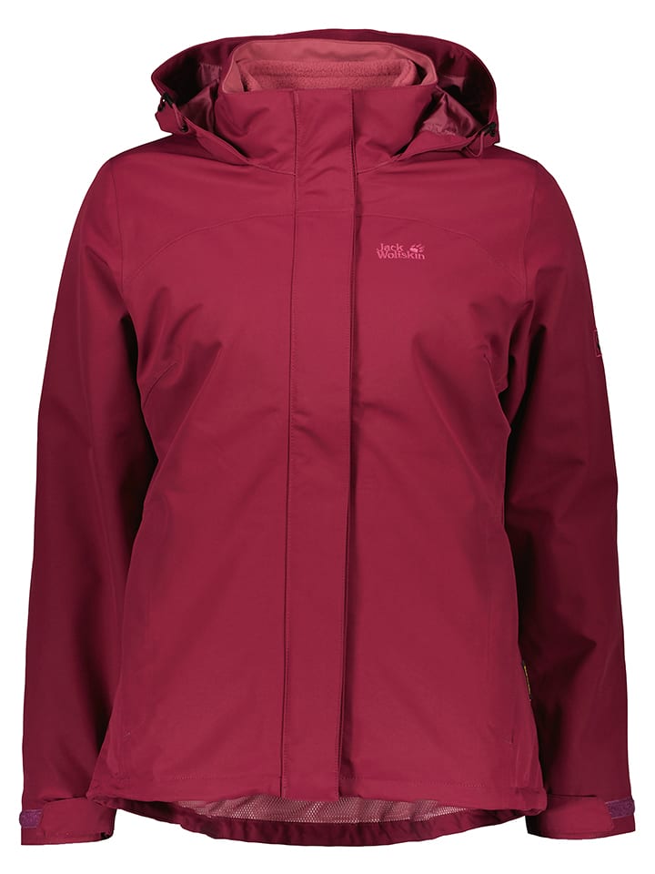 Jack wolfskin pouring top rain 3 in 1