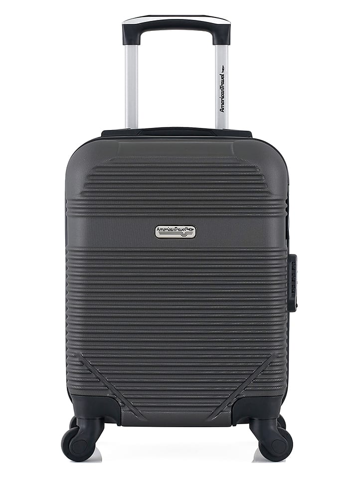American Travel Hardcasetrolley "Memphis" antraciet (B)32 x (H)46 x