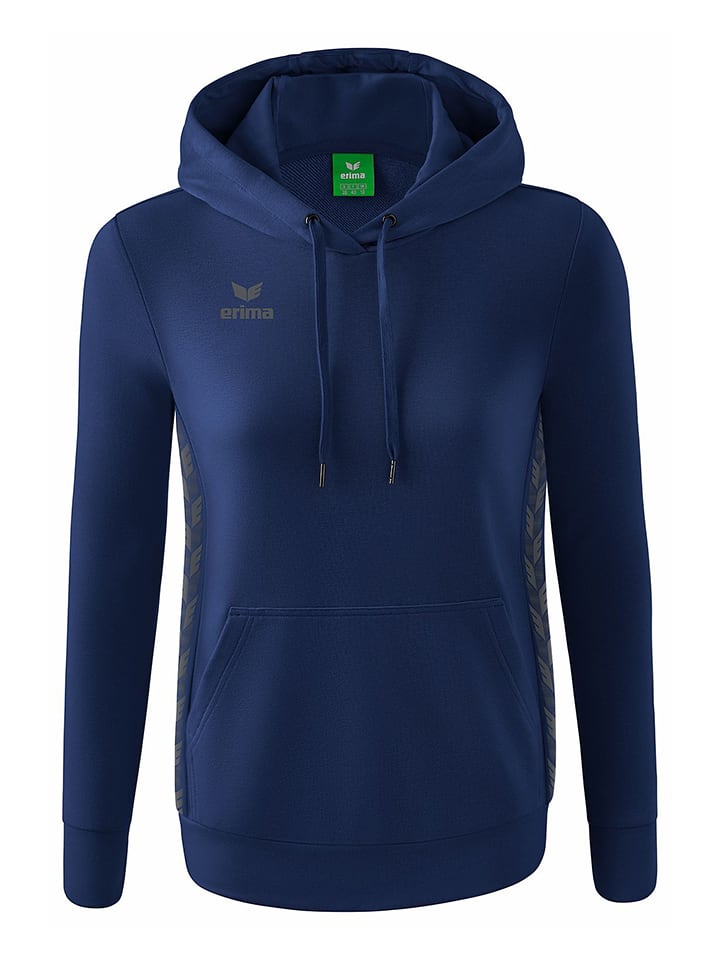 Hoodie "Essential Team" in Dunkelblau
