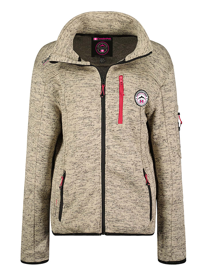 Fleecejacke "Trincesseak" in Grau