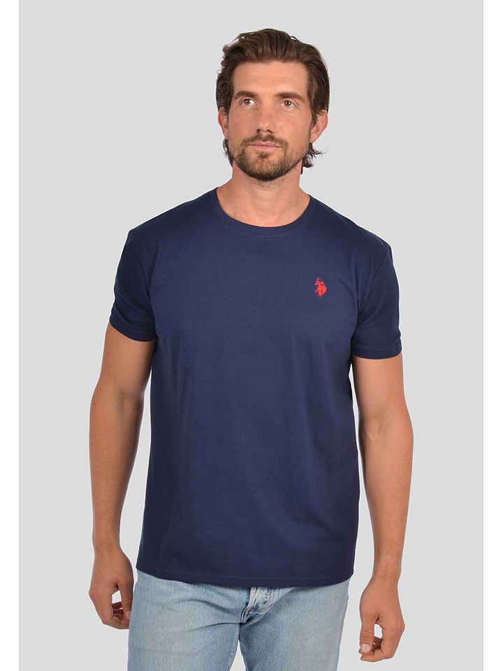 Us polo blue t shirt sale