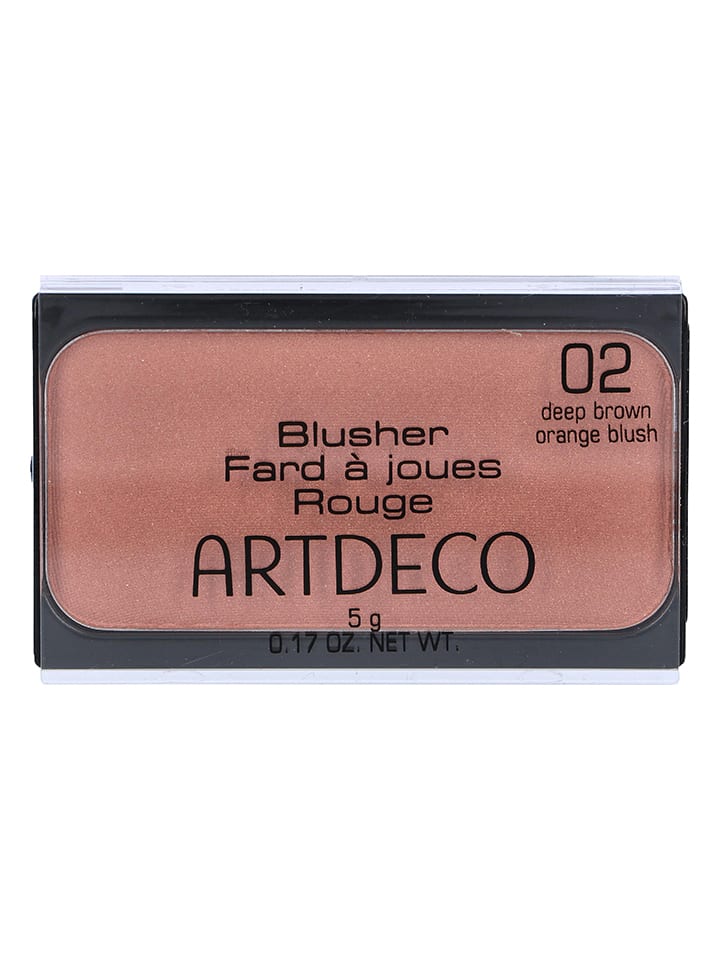 Róż "Blusher - 02 Deep Brown Orange" - 5 g