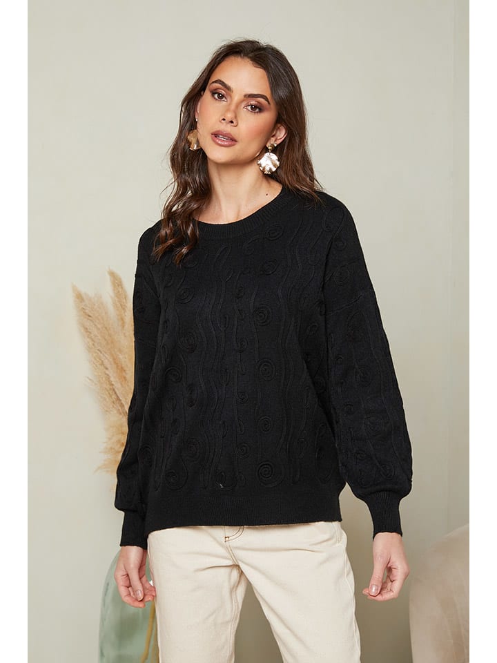 Soft Cashmere Trui zwart goedkoop kopen limango