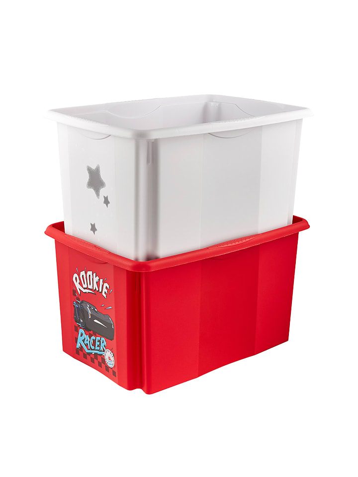Keeeper Opbergbox rood - (L)55,5 x (B)40 (H)30 - 45 l kopen | limango