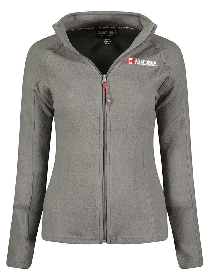 Fleecejacke "Tonneau" in Grau