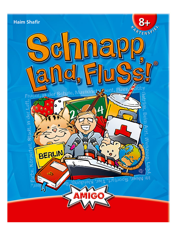 Kartenspiel "Schnapp, Land, Fluss!" - ab 8 Jahren