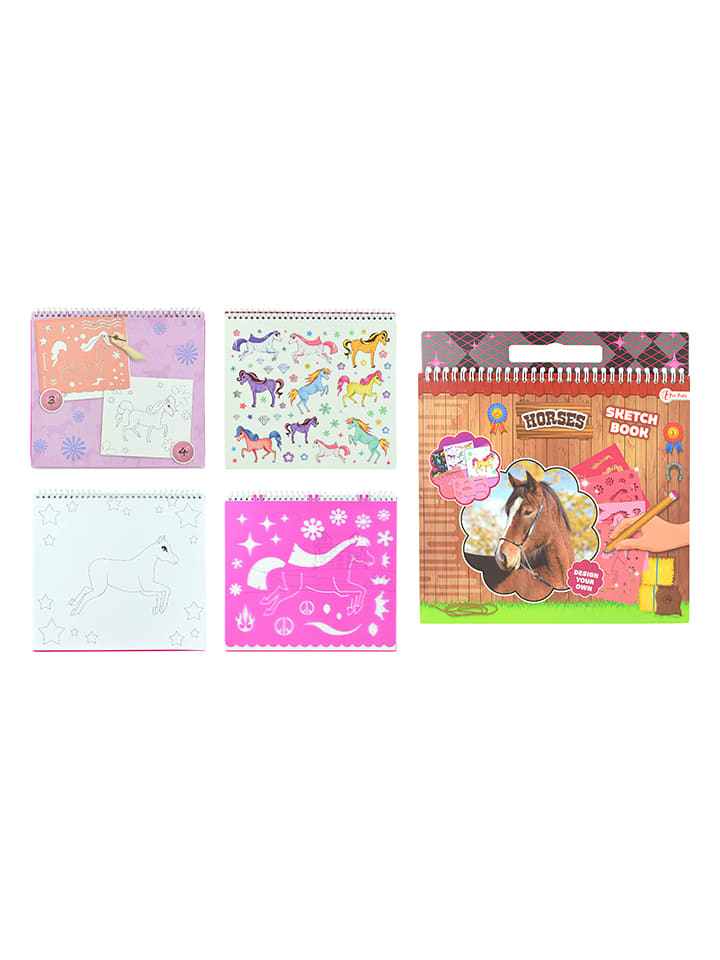 Schetsboek "My Pony" met accessoires - vanaf 4 jaar