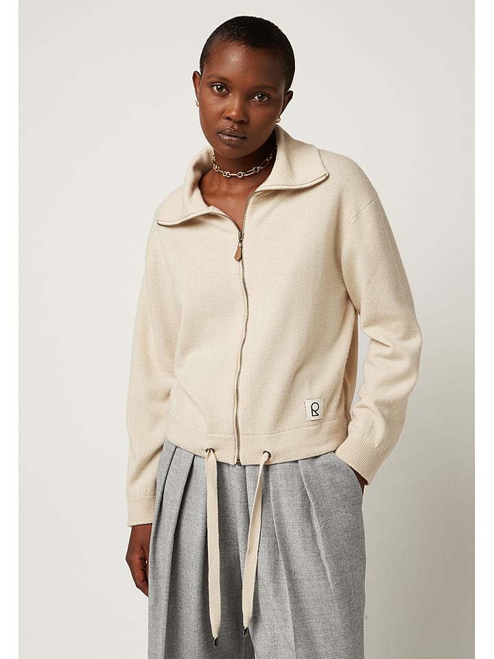 Beige best sale wollen vest