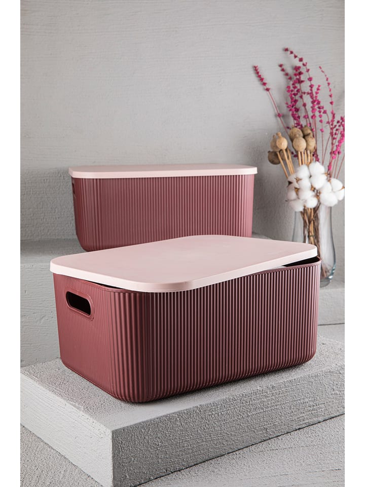 schending afstuderen wimper Violeta Home Opbergbox roze - (B)27 x (H)16 x (D)38 cm goedkoop kopen |  limango