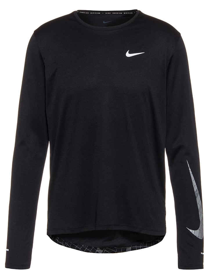Nike Funktionsshirt in Schwarz günstig kaufen