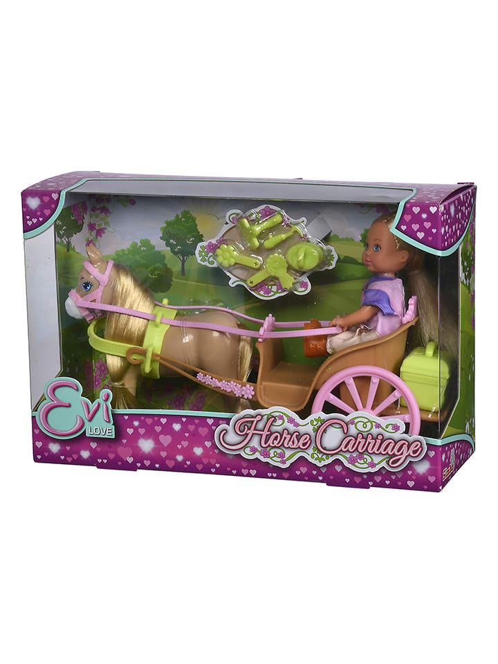Lalka "Evi Horse Carriage" z akcesoriami - 3+
