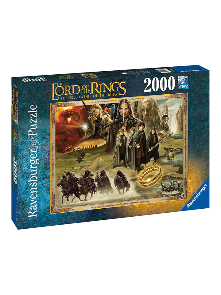 2.000tlg. Puzzle "Fellowship Of Ring" - ab 14 Jahren