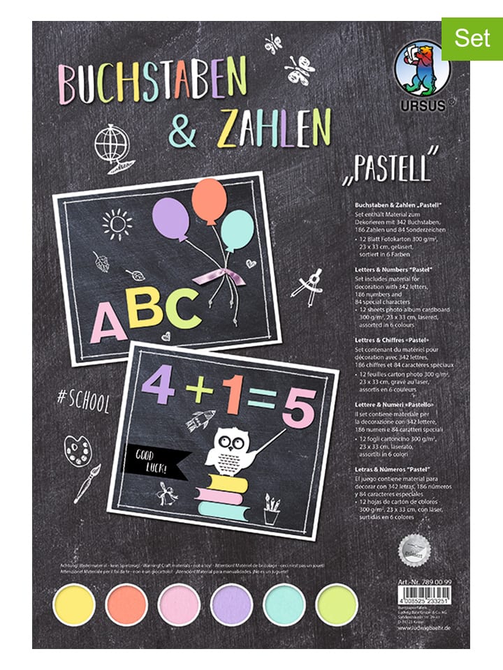 Bastelset in Bunt