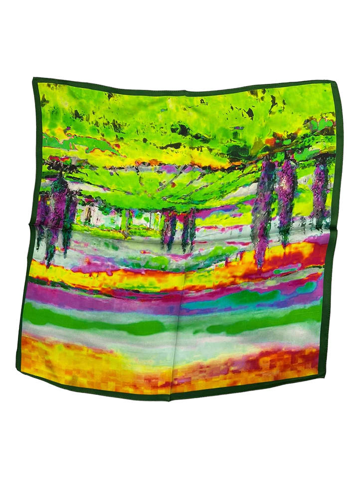 CREATIVE DISCOUNT® Seidentuch – Naturweiß, Ca. 110x110 Cm, Perfekt Zum Bemalen Und Für Kreative Projekte