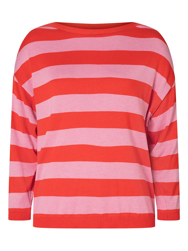 More & More Pullover in Rot/ Pink günstig kaufen