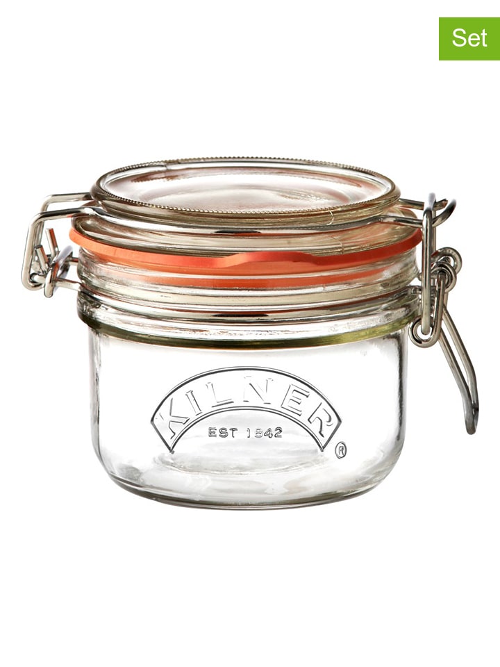 2-delige set: weckpotten - 125 ml