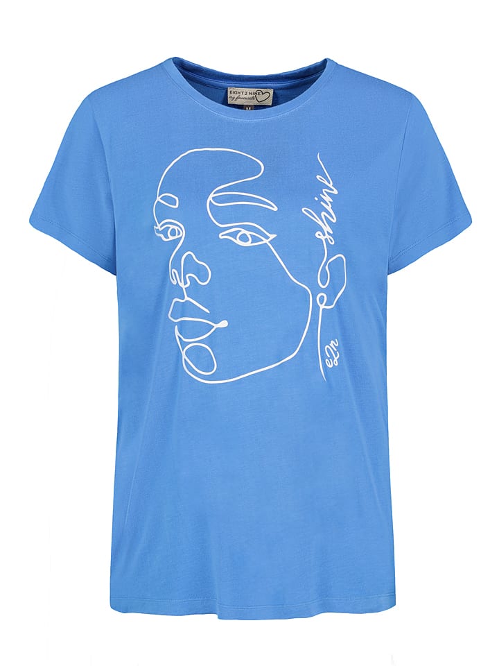 Shirt in Hellblau