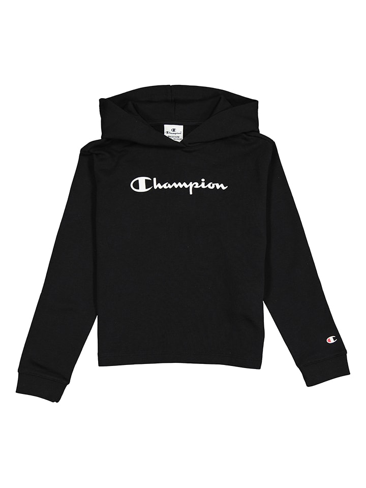 Champion hoodie schwarz deals