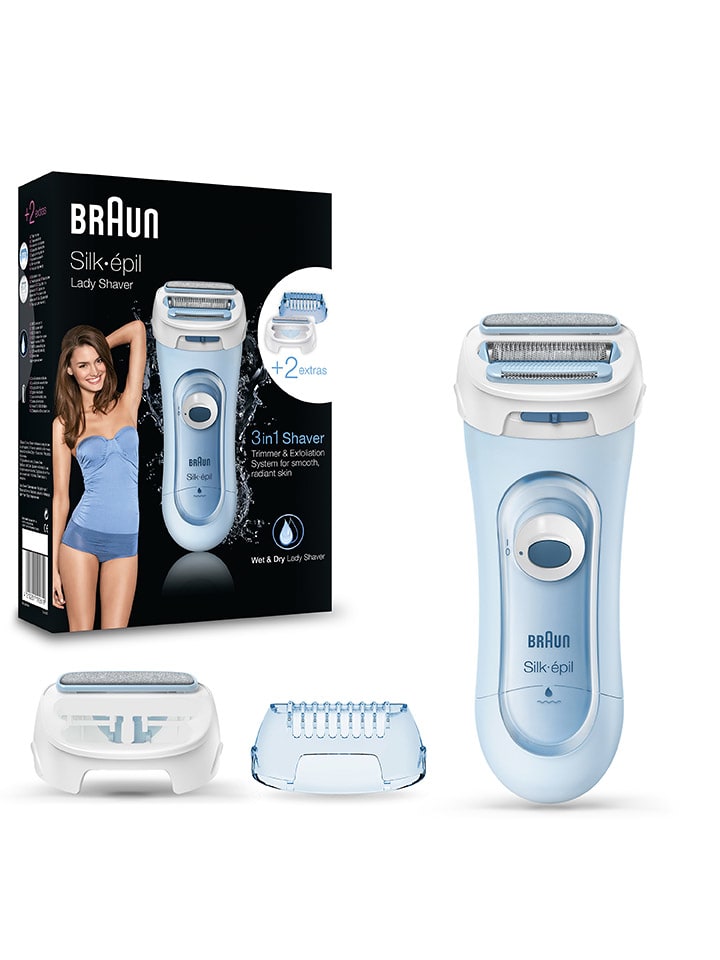 Golarka "Silk-épil Lady Shaver LS 5160" w kolorze błękitnym