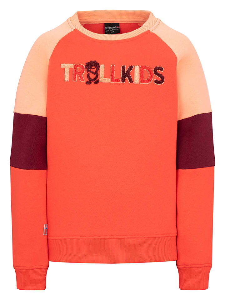 Bluza "Trollfjord" w kolorze pomarańczowym
