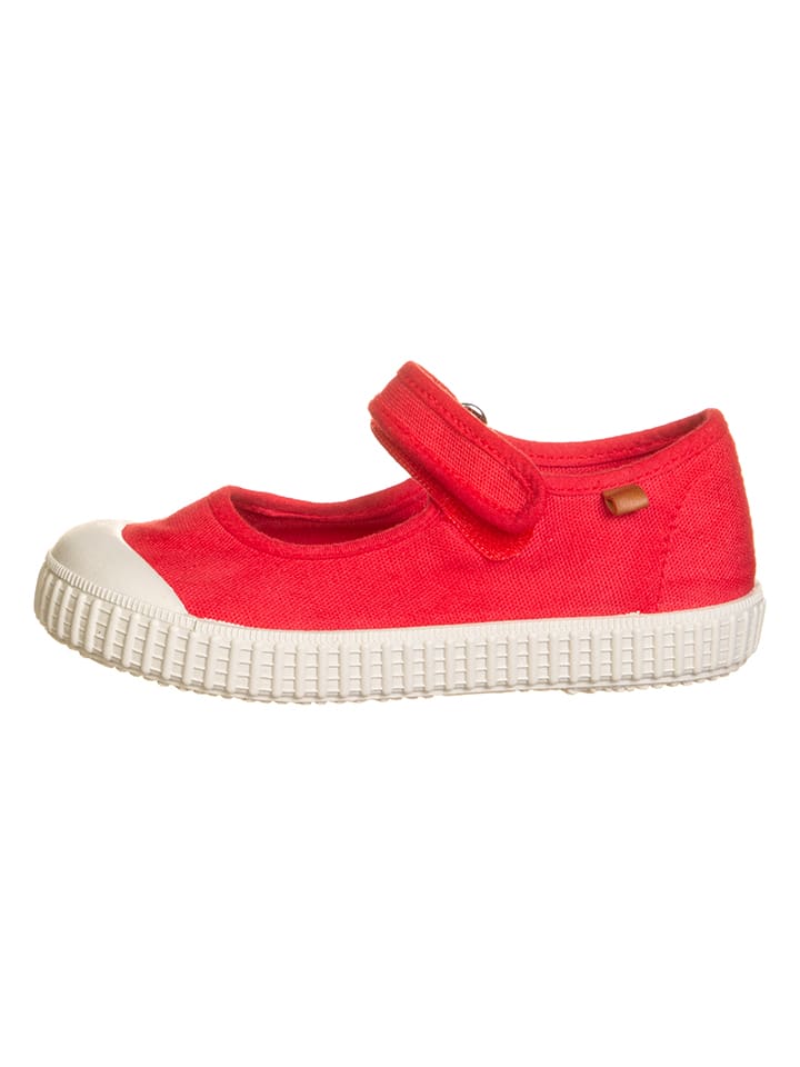 Ballerina's met bandje "Siringa" rood
