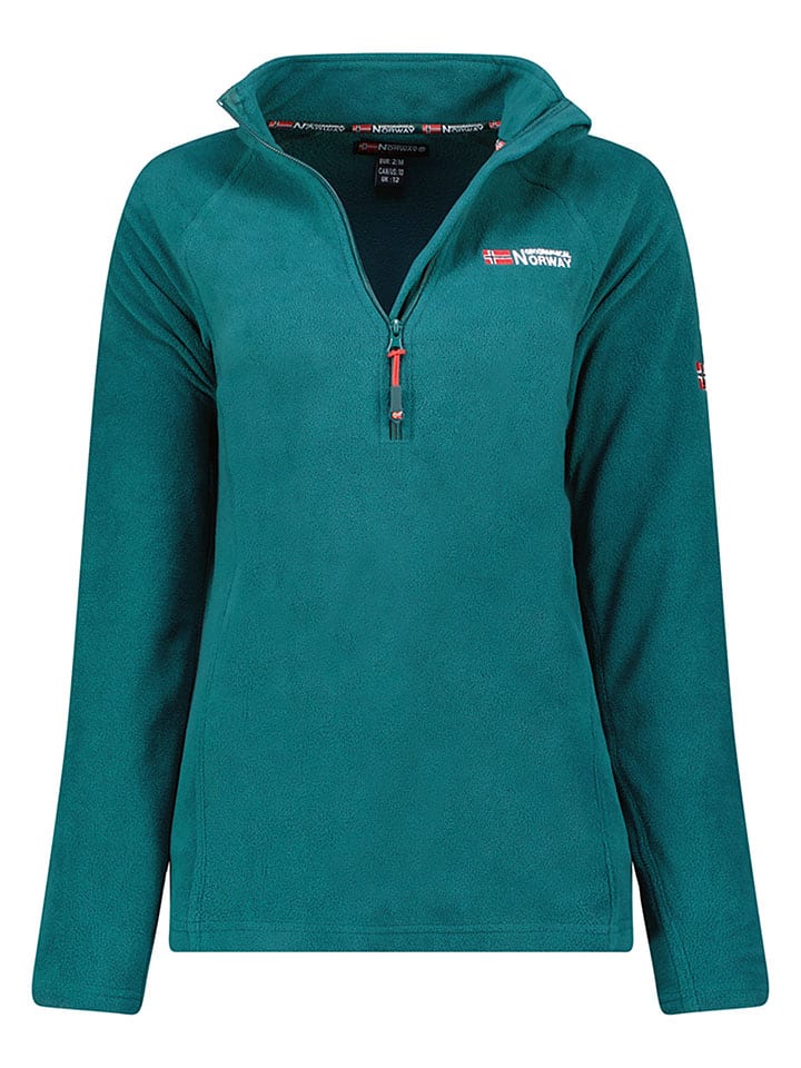 Bluza polarowa "Tug" w kolorze ciemnozielonym