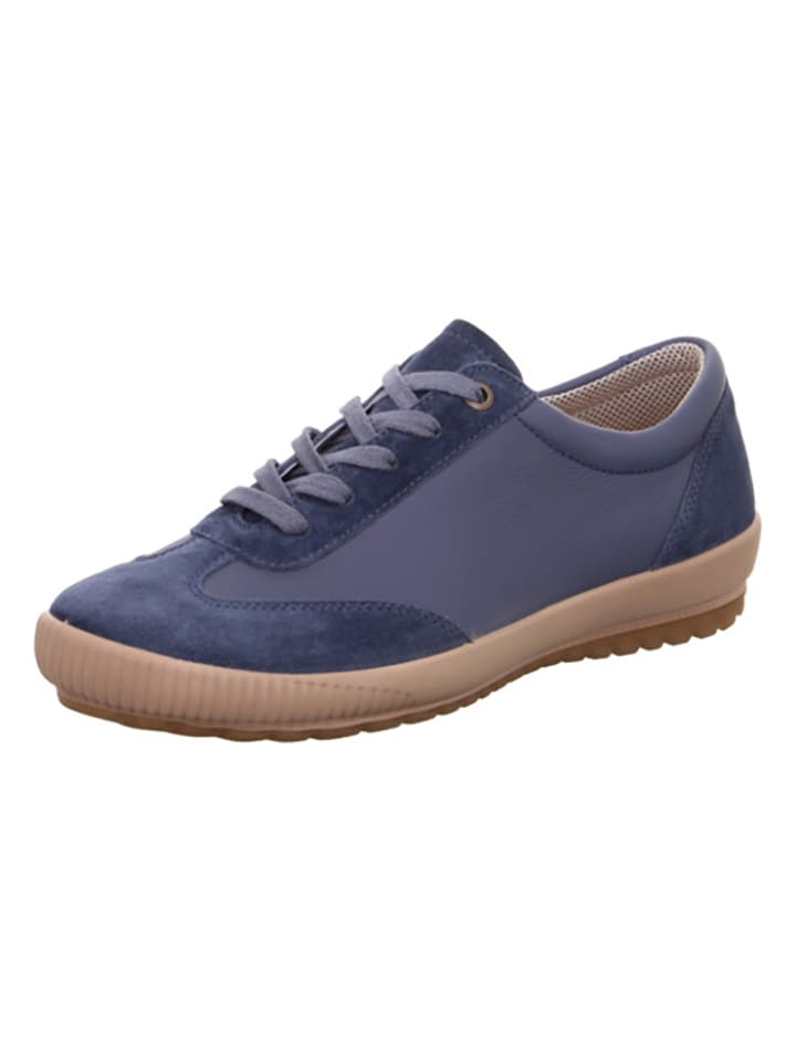 Leder-Sneakers "Tanaro 4.0" in Blau