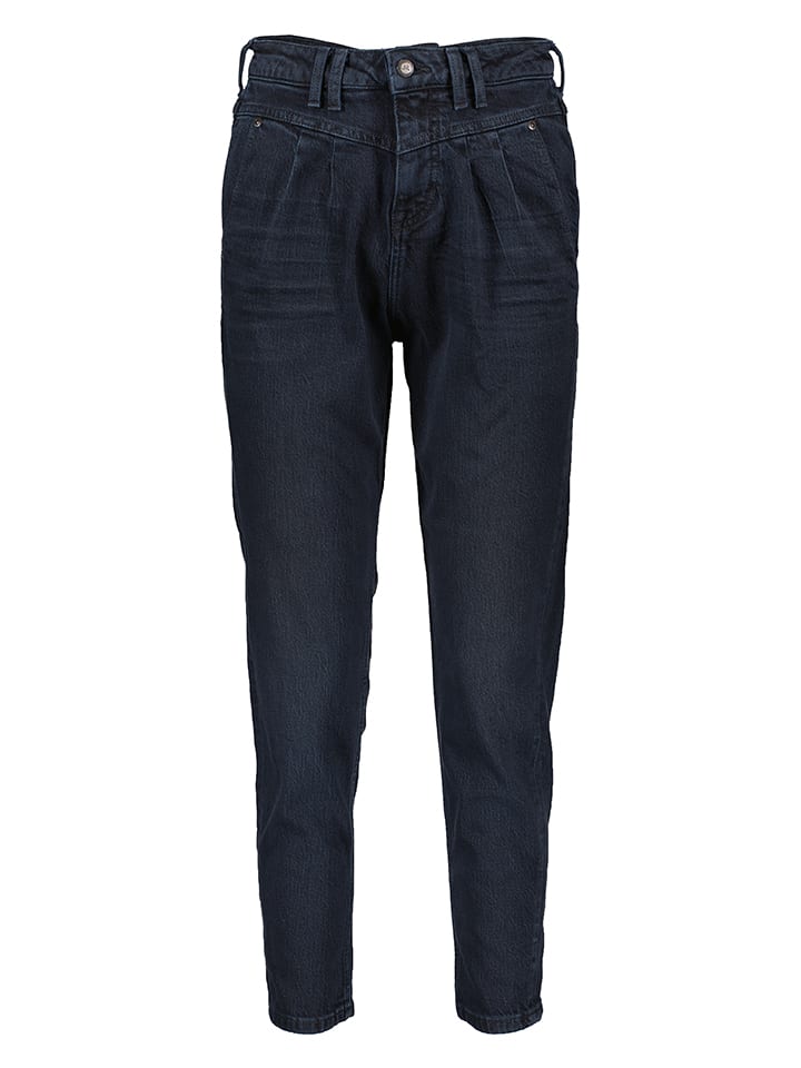 Spijkerbroek "Odyssey" - mom fit - donkerblauw