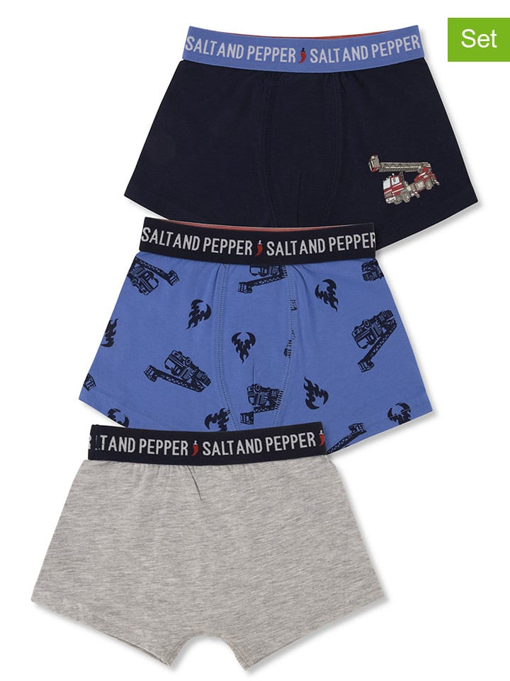 3-delige set: boxershorts meerkleurig