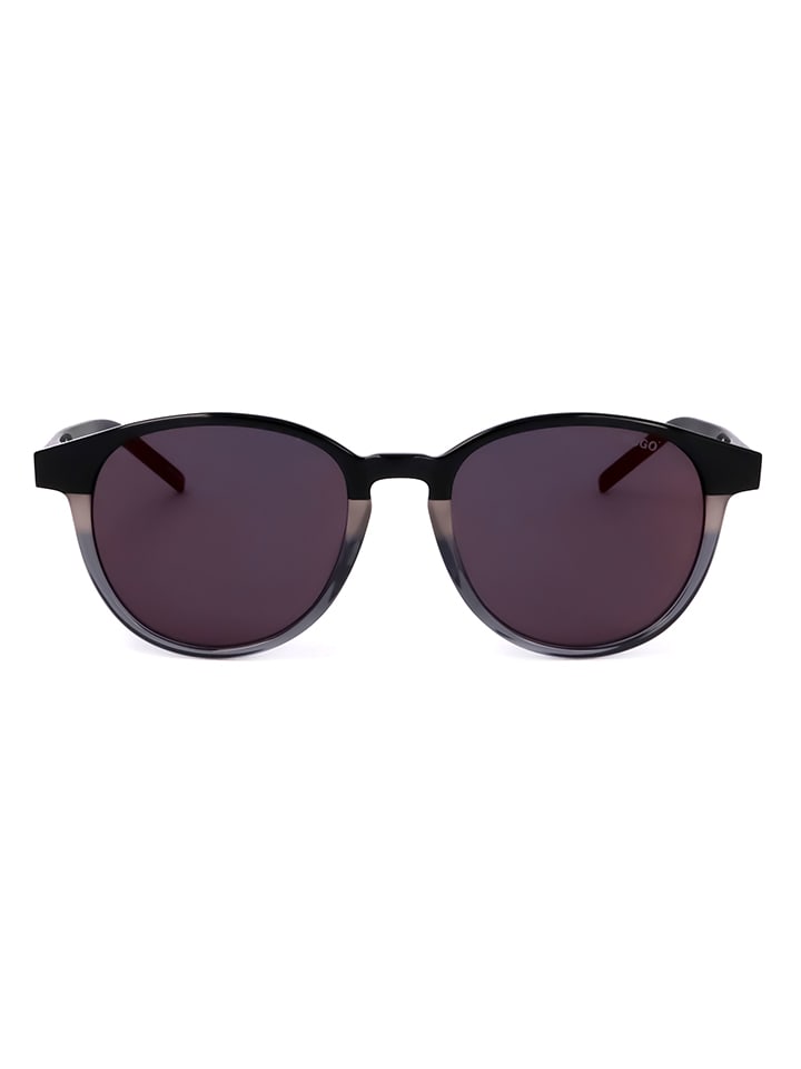 Hugo Boss Damen-Sonnenbrille in Schwarz/ Grau günstig kaufen