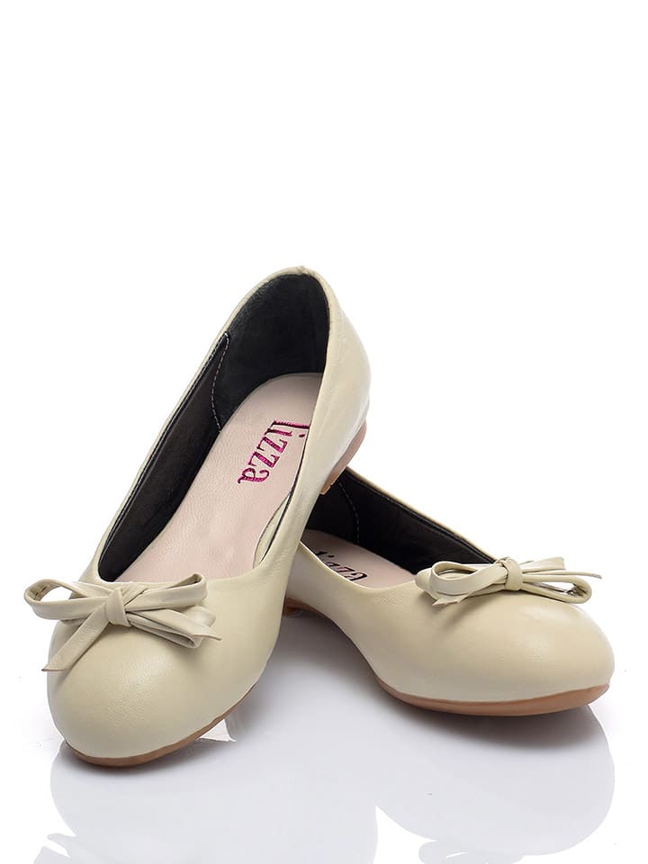 Lizza Shoes LederBallerinas in Creme günstig kaufen limango