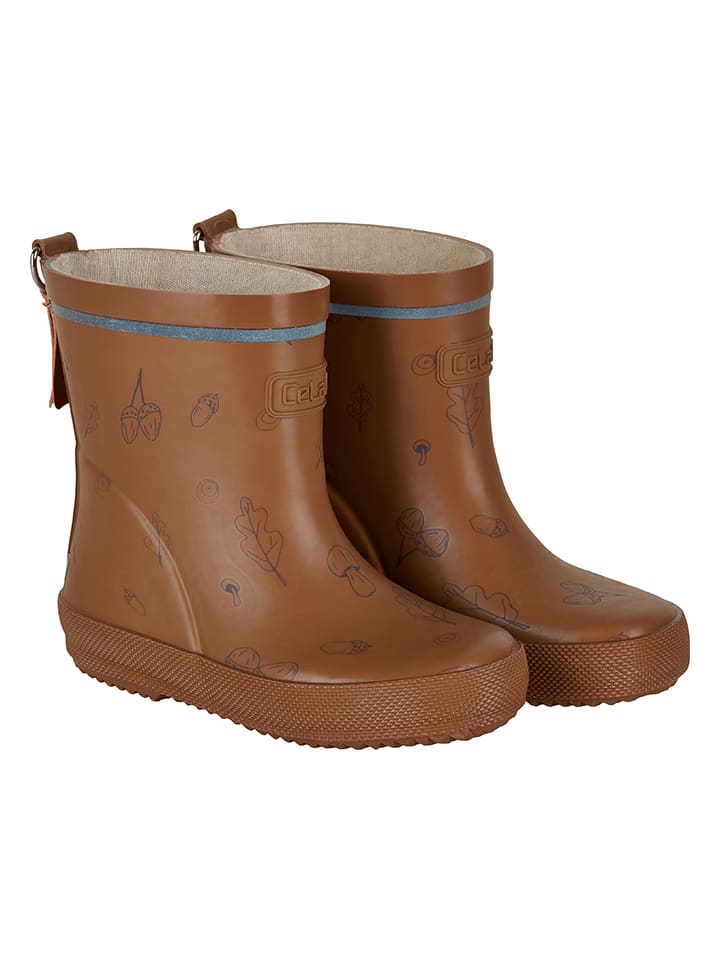 Gummistiefel in Hellbraun