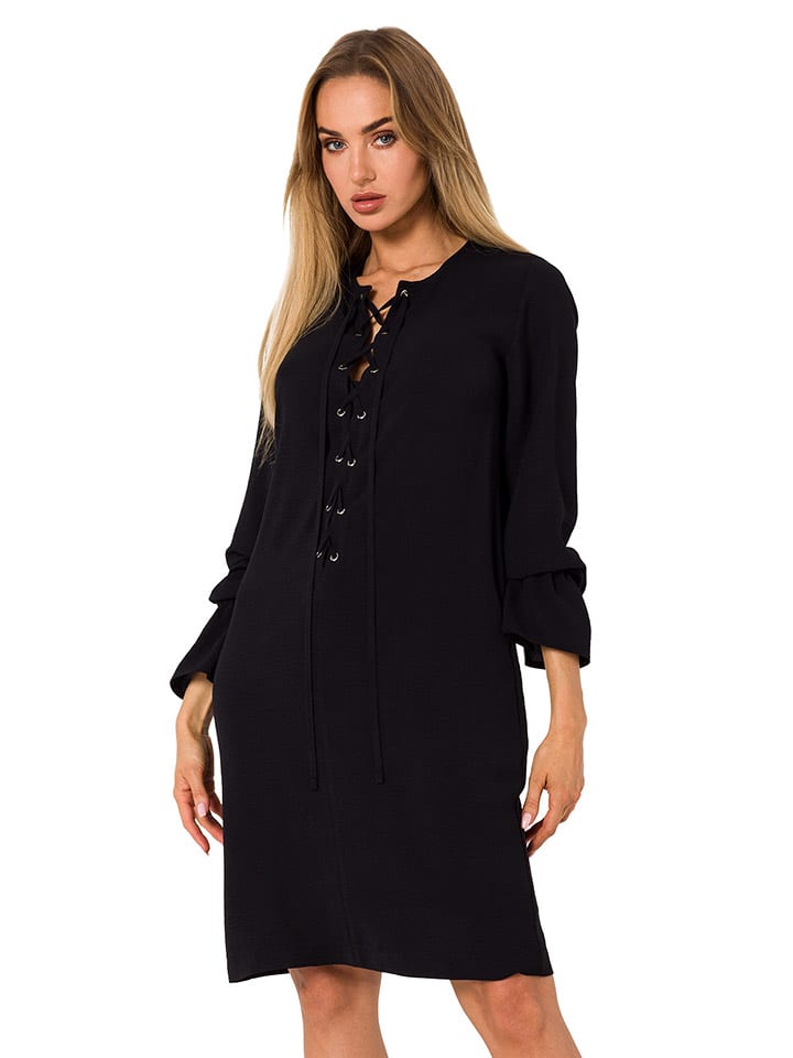 Kleid in Schwarz