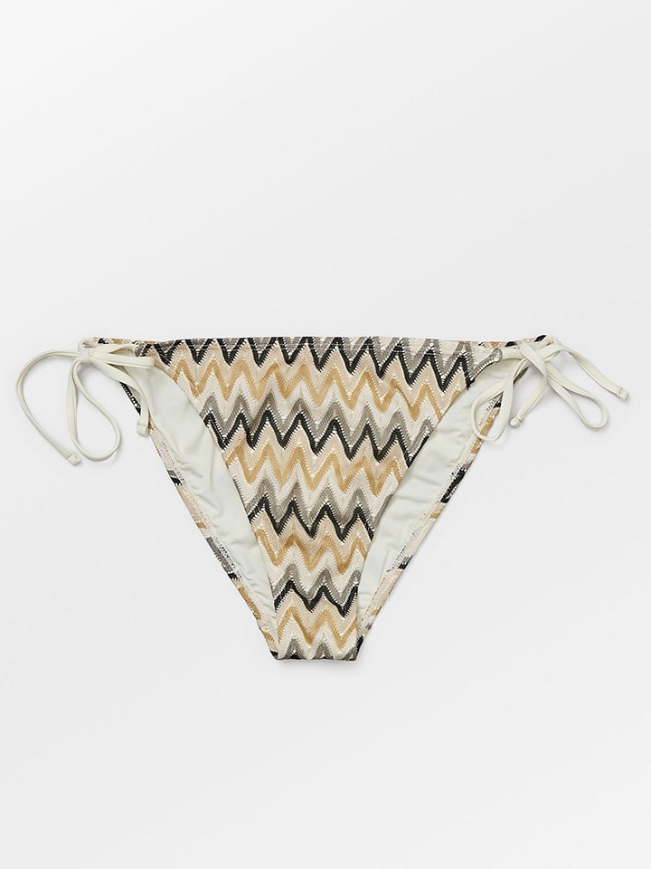 Bikinislip beige/antraciet